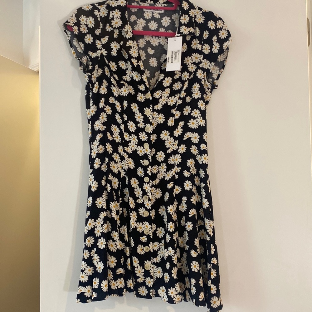 The reformation daisy concord dress